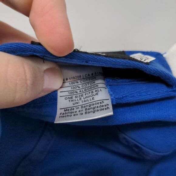 Reebok NFL Indianapolis Colts Strapback Cap Hat Blue White OSFA Embroidered - Picture 8 of 8